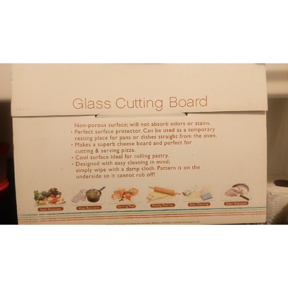 Small Glass Cutting Board - Picture 2 of 2